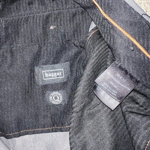Haggar Charcoal Gray Dress Pants - Picture 5 of 5